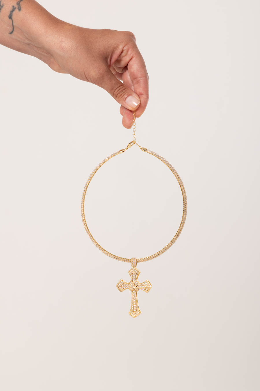 Collana croce Solis