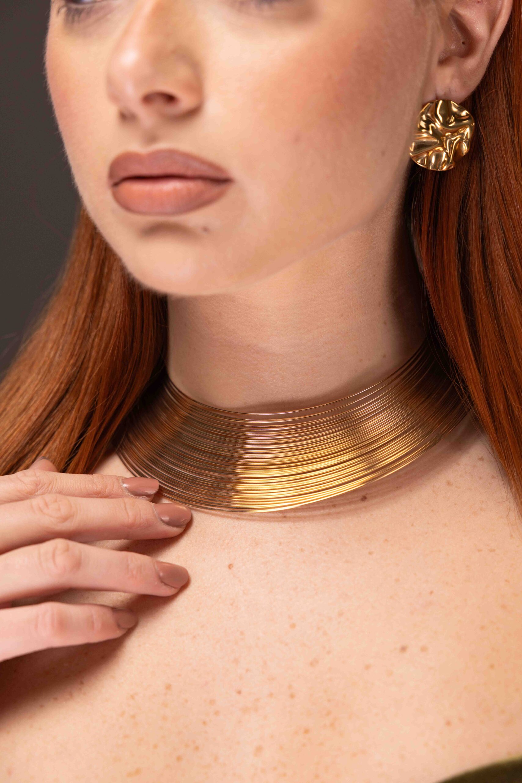 Collana Golden Ribs