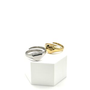 Anello chevalier cuore