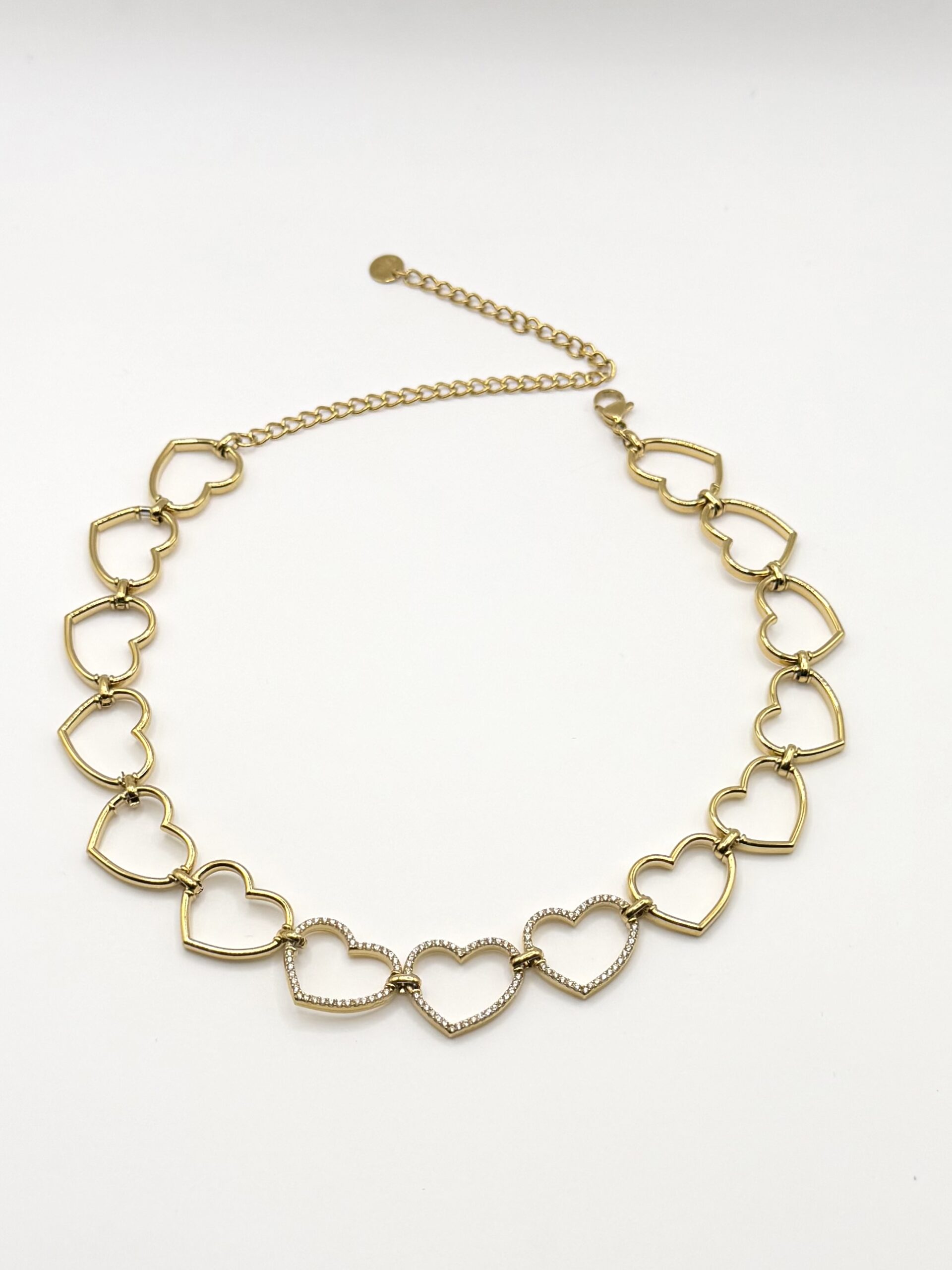 Collana Choker Hearts Shine